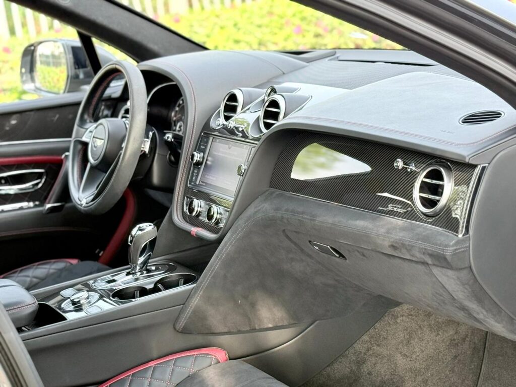 BENTLEY BENTAYGA W12 SPEED | GCC SPECS | CARBON FIBRE EDITION | YEAR: 2020 | KMS: 53,000 KMS | FULL-SERVICE HISTORY WITH AGENCY AND UNDER WARRANTY