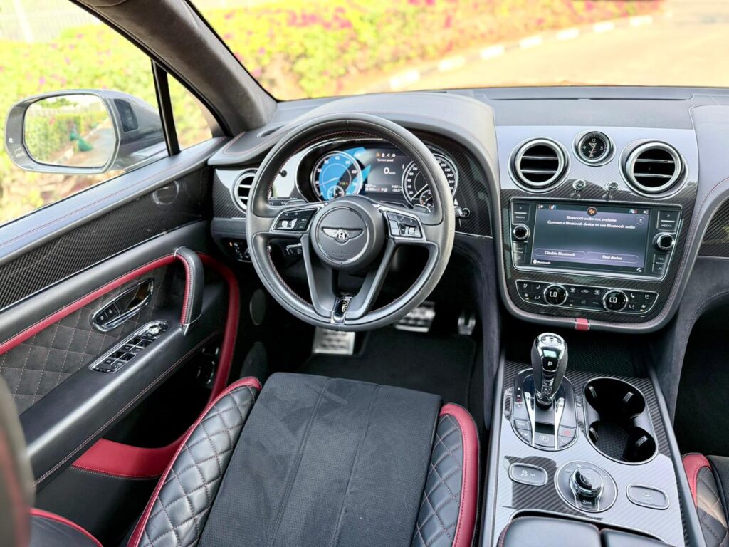 BENTLEY BENTAYGA W12 SPEED | GCC SPECS | CARBON FIBRE EDITION | YEAR: 2020 | KMS: 53,000 KMS | FULL-SERVICE HISTORY WITH AGENCY AND UNDER WARRANTY