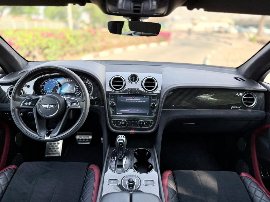 BENTLEY BENTAYGA W12 SPEED | GCC SPECS | CARBON FIBRE EDITION | YEAR: 2020 | KMS: 53,000 KMS | FULL-SERVICE HISTORY WITH AGENCY AND UNDER WARRANTY